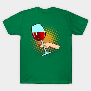 Big Glass of Red Wind T-Shirt